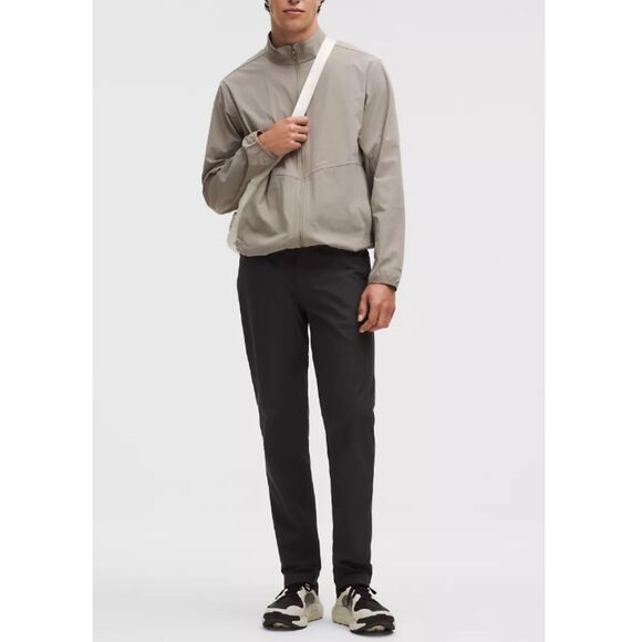 Lululemon ABC Classic Fit 5 Pocket Pant Men's 33 Black Warpstreme Stretch Smooth - Picture 3 of 7